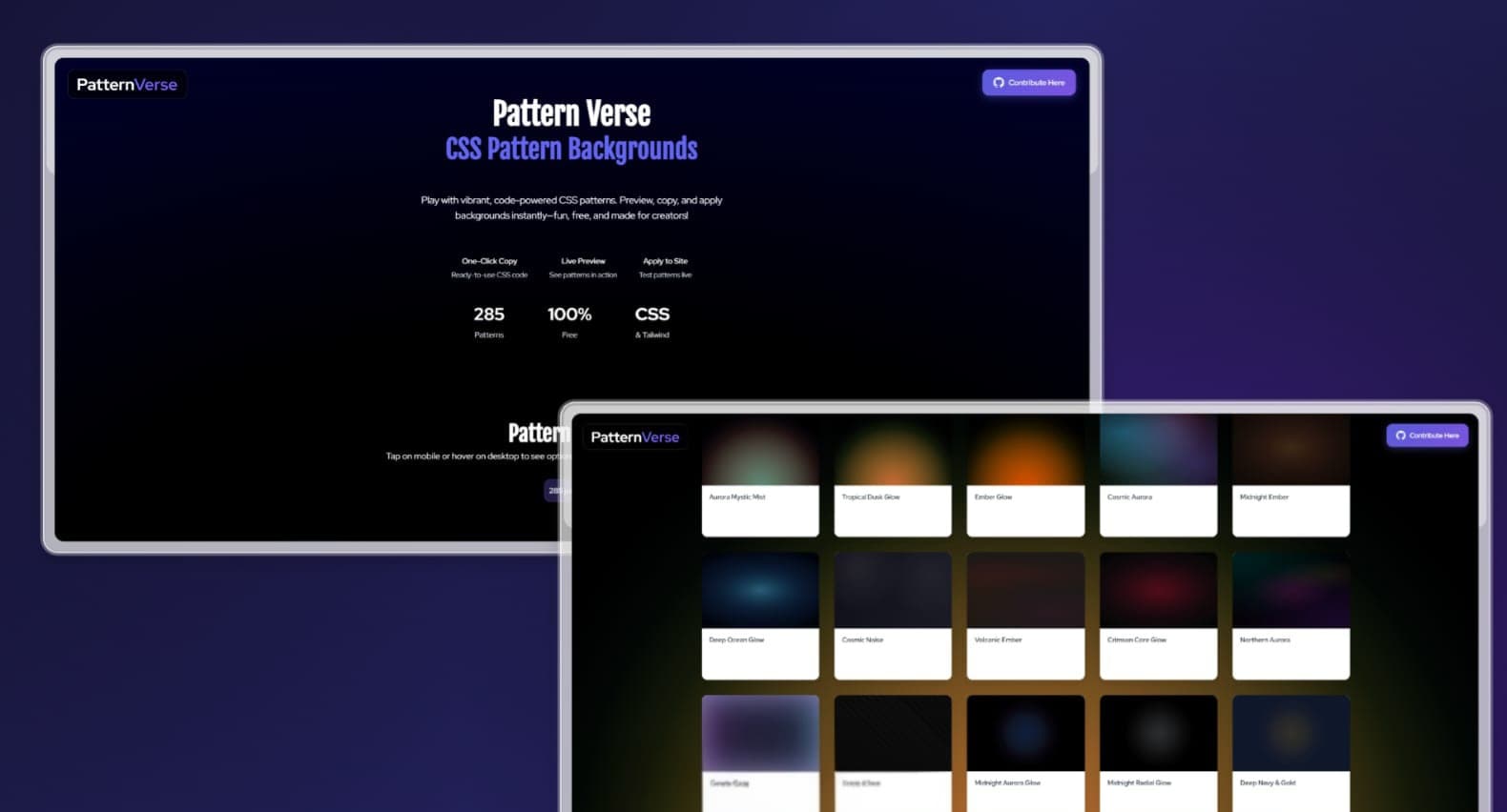 PatternVerse - A Pattern Library